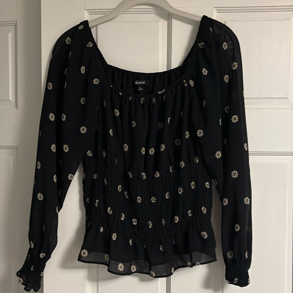 Madewell floral top